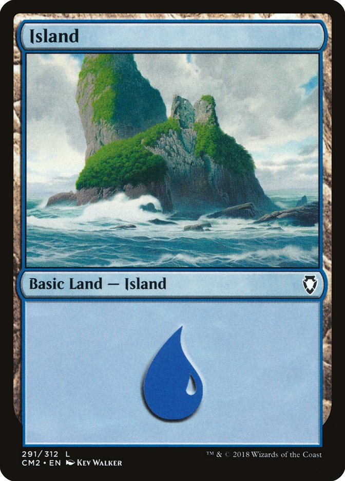 Island (291) [Commander Anthology Volume II] - Magic: The Gathering - Card Brawlers | Quebec | Canada |