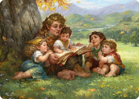 Samwise Gamgee Art Card (19/81) [The Lord of the Rings: Tales of Middle-earth Art Series] - Magic: The Gathering - Card Brawlers | Quebec | Canada |