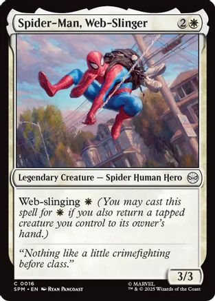 Spider-Man, Web-Slinger [Marvel's Spider-Man] - Magic: The Gathering - Card Brawlers | Quebec | Canada |
