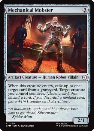 Mechanical Mobster [Marvel's Spider-Man] - Magic: The Gathering - Card Brawlers | Quebec | Canada |