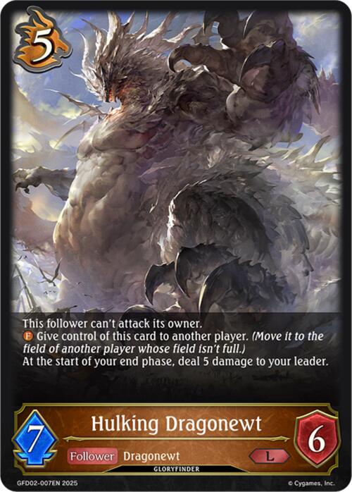 Hulking Dragonewt (GFD02-007EN) [Treacherous Ambitions] - Bushiroad - Card Brawlers | Quebec | Canada |