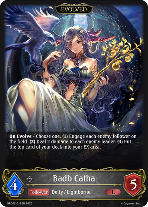 Badb Catha (Evolved) (GFD02-018EN) [Treacherous Ambitions] - Bushiroad - Card Brawlers | Quebec | Canada |