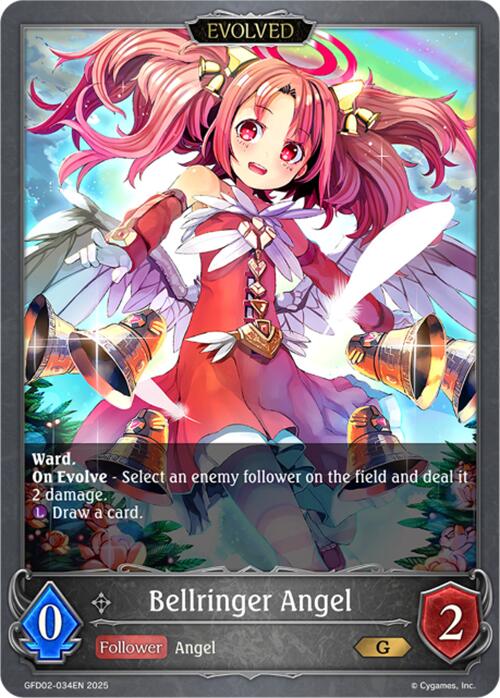 Bellringer Angel (Evolved) (GFD02-034EN) [Treacherous Ambitions] - Bushiroad - Card Brawlers | Quebec | Canada |