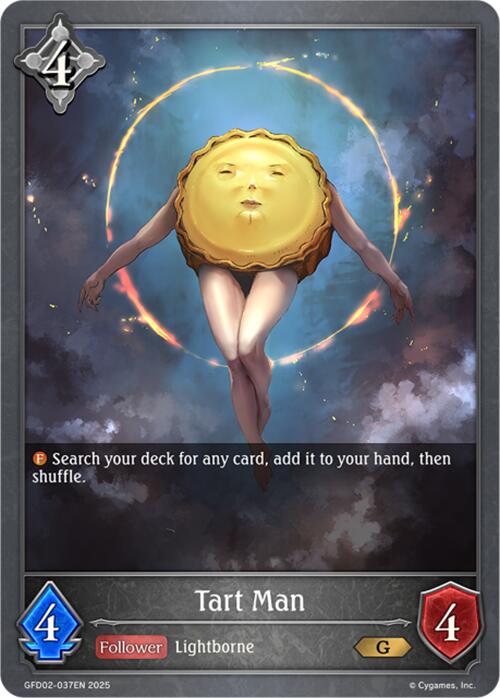 Tart Man (GFD02-037EN) [Treacherous Ambitions] - Bushiroad - Card Brawlers | Quebec | Canada |