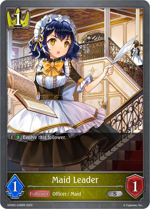 Maid Leader (GFD02-039EN) [Treacherous Ambitions] - Bushiroad - Card Brawlers | Quebec | Canada |