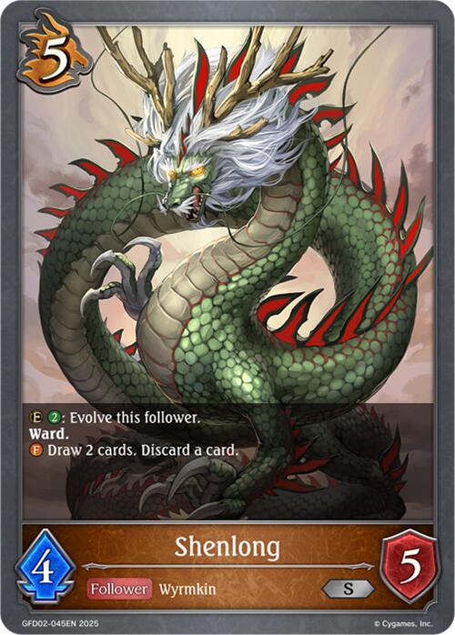 Shenlong (GFD02-045EN) [Treacherous Ambitions] - Bushiroad - Card Brawlers | Quebec | Canada |
