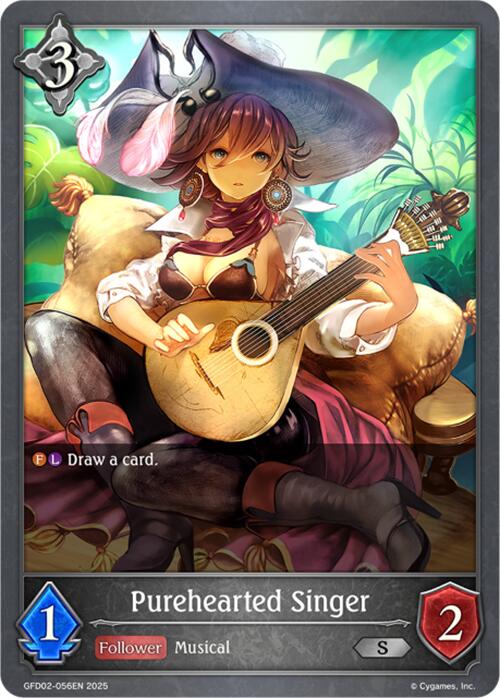Purehearted Singer (GFD02-056EN) [Treacherous Ambitions] - Bushiroad - Card Brawlers | Quebec | Canada |