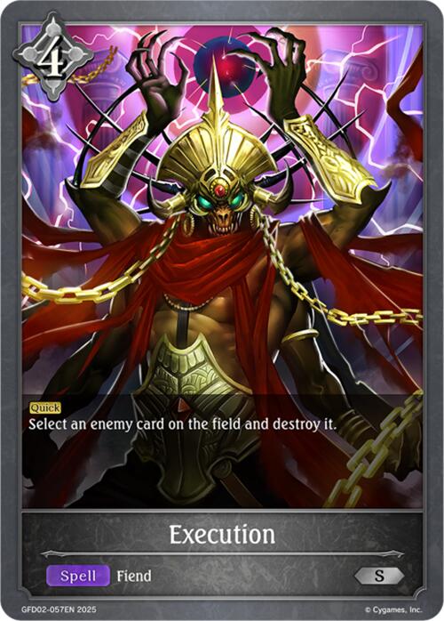 Execution (GFD02-057EN) [Treacherous Ambitions] - Bushiroad - Card Brawlers | Quebec | Canada |