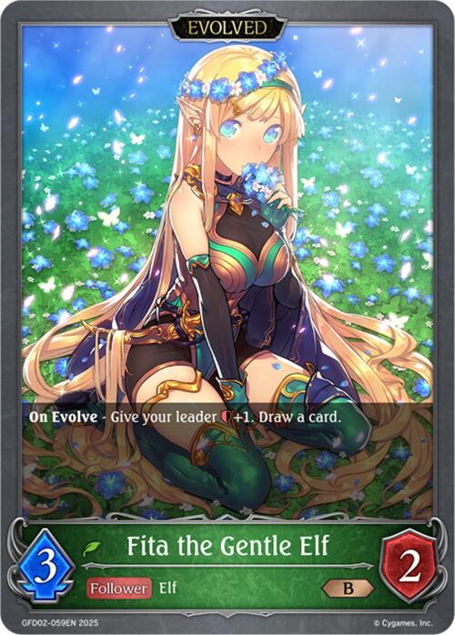 Fita the Gentle Elf (Evolved) (GFD02-059EN) [Treacherous Ambitions] - Bushiroad - Card Brawlers | Quebec | Canada |