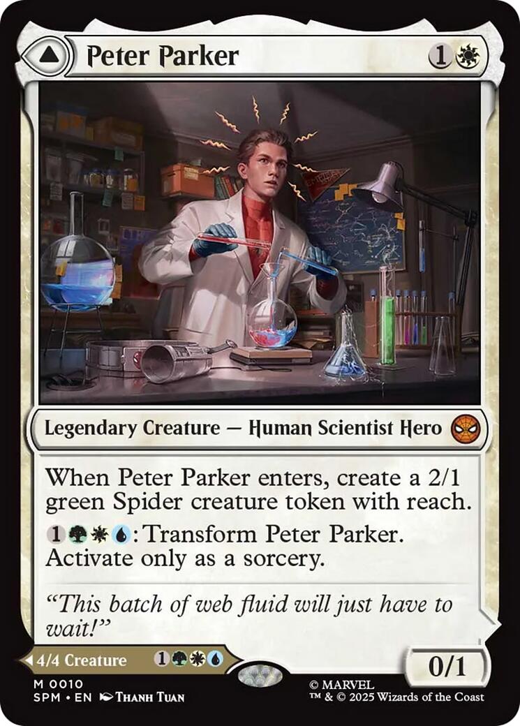 Peter Parker [Marvel's Spider-Man] - Magic: The Gathering - Card Brawlers | Quebec | Canada |