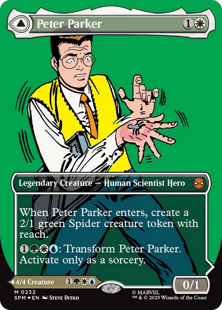 Peter Parker (Showcase) [Marvel's Spider-Man] - Magic: The Gathering - Card Brawlers | Quebec | Canada |