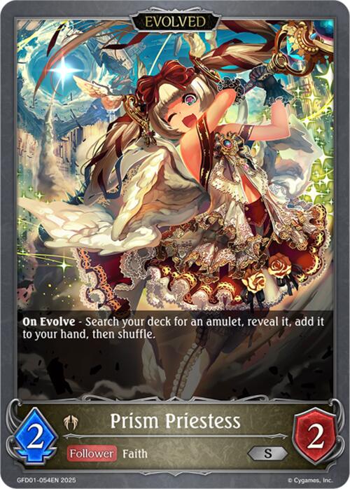Prism Priestess (Evolved) (GFD01-054EN) [Luxheart Legends] - Bushiroad - Card Brawlers | Quebec | Canada |
