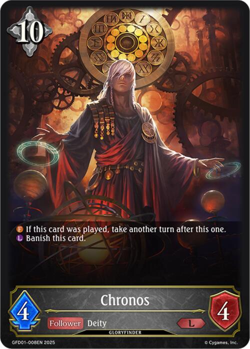 Chronos (GFD01-008EN) [Luxheart Legends] - Bushiroad - Card Brawlers | Quebec | Canada |