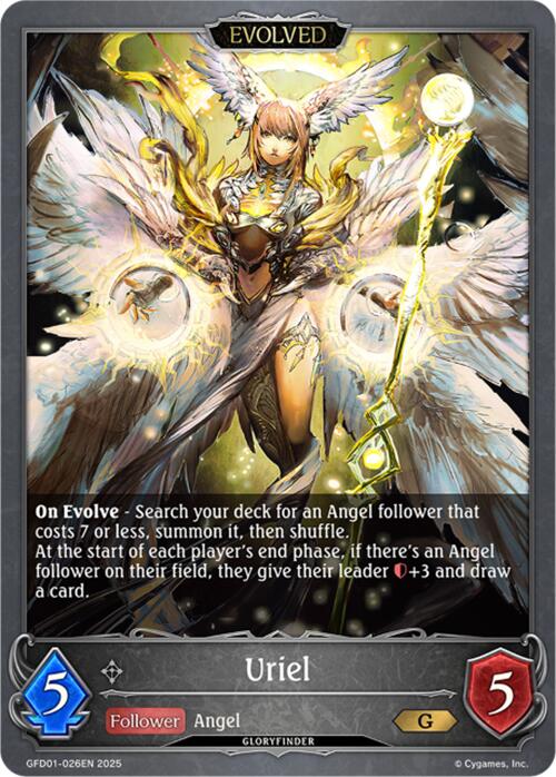 Uriel (Evolved) (GFD01-026EN) [Luxheart Legends] - Bushiroad - Card Brawlers | Quebec | Canada |