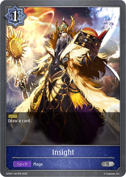 Insight (GFD01-051EN) [Luxheart Legends] - Bushiroad - Card Brawlers | Quebec | Canada |
