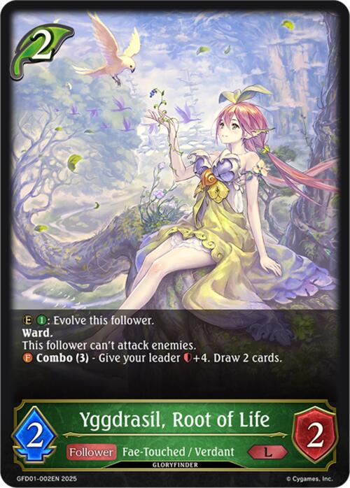 Yggdrasil, Root of Life (GFD01-002EN) [Luxheart Legends] - Bushiroad - Card Brawlers | Quebec | Canada |