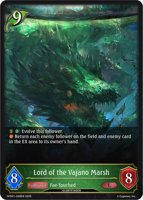 Lord of the Vajano Marsh (GFD01-006EN) [Luxheart Legends] - Bushiroad - Card Brawlers | Quebec | Canada |