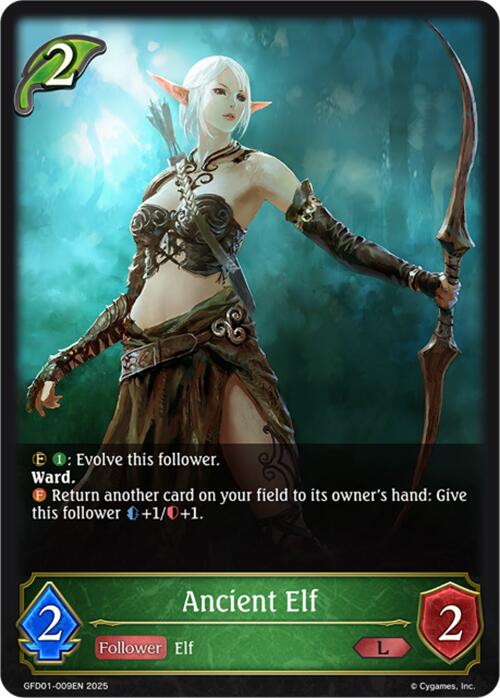 Ancient Elf (GFD01-009EN) [Luxheart Legends] - Bushiroad - Card Brawlers | Quebec | Canada |