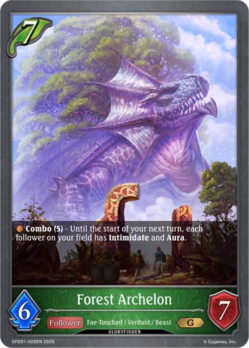 Forest Archelon (GFD01-020EN) [Luxheart Legends] - Bushiroad - Card Brawlers | Quebec | Canada |