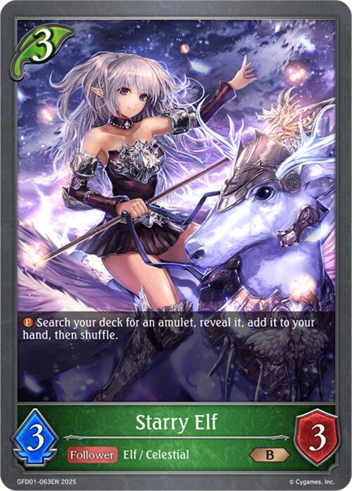 Starry Elf (GFD01-063EN) [Luxheart Legends] - Bushiroad - Card Brawlers | Quebec | Canada |
