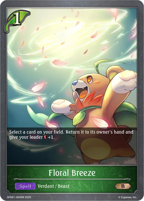 Floral Breeze (GFD01-064EN) [Luxheart Legends] - Bushiroad - Card Brawlers | Quebec | Canada |