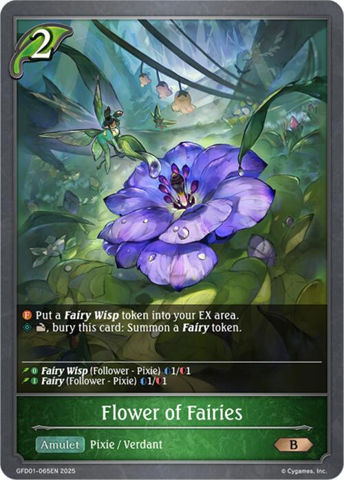 Flower of Fairies (GFD01-065EN) [Luxheart Legends] - Bushiroad - Card Brawlers | Quebec | Canada |