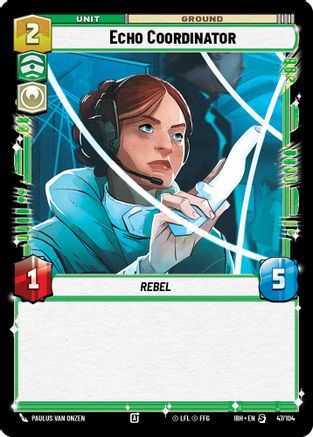 Echo Coordinator (47/104) (47/104) [Intro Battle: Hoth] - Fantasy Flight Games - Card Brawlers | Quebec | Canada |