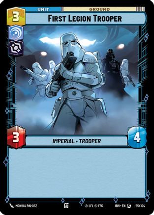 First Legion Trooper (55/104) (55/104) [Intro Battle: Hoth] - Fantasy Flight Games - Card Brawlers | Quebec | Canada |