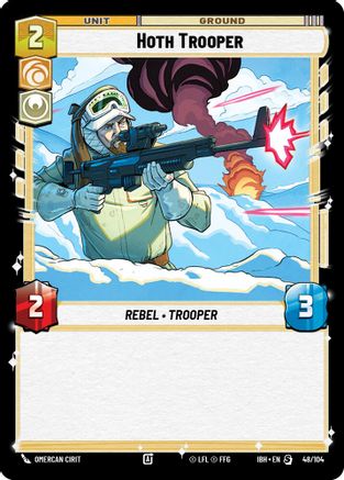 Hoth Trooper (48/104) (48/104) [Intro Battle: Hoth] - Fantasy Flight Games - Card Brawlers | Quebec | Canada |