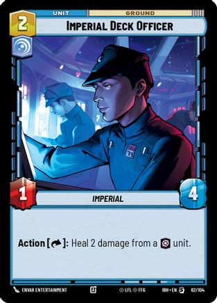 Imperial Deck Officer (62/104) (62/104) [Intro Battle: Hoth] - Fantasy Flight Games - Card Brawlers | Quebec | Canada |