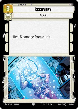 Recovery (13/104) (13/104) [Intro Battle: Hoth] - Fantasy Flight Games - Card Brawlers | Quebec | Canada |