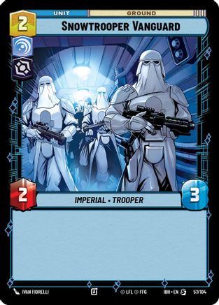 Snowtrooper Vanguard (57/104) (57/104) [Intro Battle: Hoth] - Fantasy Flight Games - Card Brawlers | Quebec | Canada |