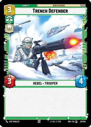 Trench Defender (29/104) (29/104) [Intro Battle: Hoth] - Fantasy Flight Games - Card Brawlers | Quebec | Canada |