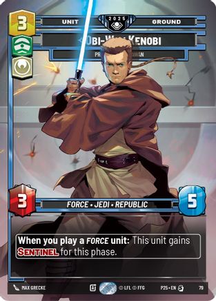 Obi-Wan Kenobi (79) - Protective Padawan (79) [Organized Play Promos] - Fantasy Flight Games - Card Brawlers | Quebec | Canada |
