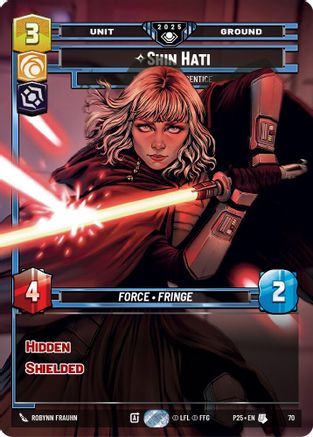 Shin Hati (70) - Overeager Apprentice (70) [Organized Play Promos] - Fantasy Flight Games - Card Brawlers | Quebec | Canada |