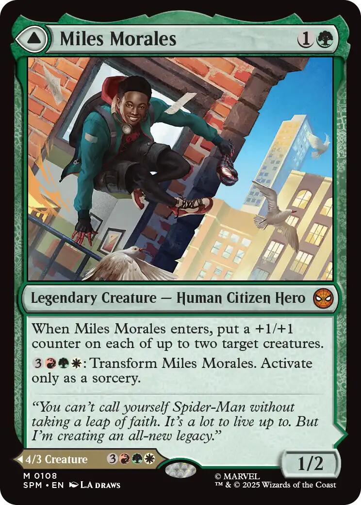 Miles Morales [Marvel's Spider-Man] - Magic: The Gathering - Card Brawlers | Quebec | Canada |