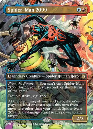Spider-Man 2099 (0205) (Borderless) [Marvel's Spider-Man] - Magic: The Gathering - Card Brawlers | Quebec | Canada |