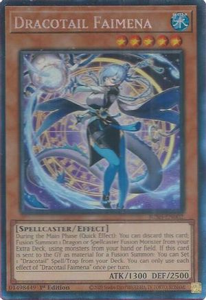 Dracotail Faimena (CR) [JUSH-EN002] Collector's Rare - Yu-Gi-Oh! - Card Brawlers | Quebec | Canada |