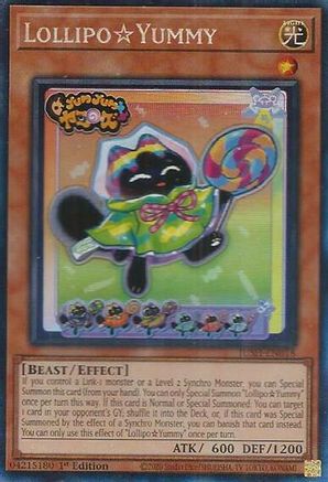 LollipoYummy (CR) [JUSH-EN018] Collector's Rare - Yu-Gi-Oh! - Card Brawlers | Quebec | Canada |