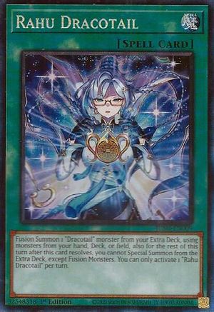 Rahu Dracotail (CR) [JUSH-EN009] Collector's Rare - Yu-Gi-Oh! - Card Brawlers | Quebec | Canada |