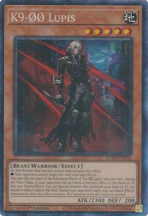 K9-00 Lupis (CR) [JUSH-EN034] Collector's Rare - Yu-Gi-Oh! - Card Brawlers | Quebec | Canada |