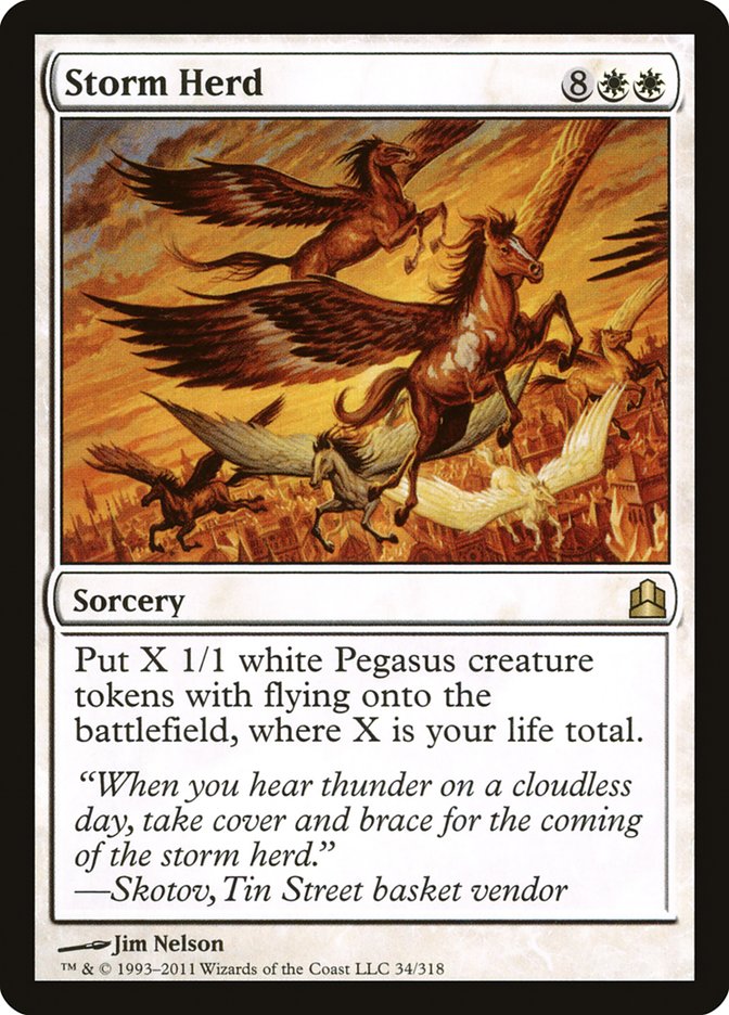 Storm Herd [Commander 2011] - Magic: The Gathering - Card Brawlers | Quebec | Canada |