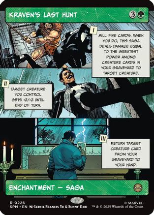 Kraven's Last Hunt (Borderless) [Marvel's Spider-Man] - Magic: The Gathering - Card Brawlers | Quebec | Canada |