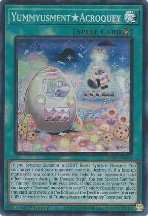 YummyusmentAcroquey (Super Rare) [JUSH-EN024] Super Rare - Yu-Gi-Oh! - Card Brawlers | Quebec | Canada |