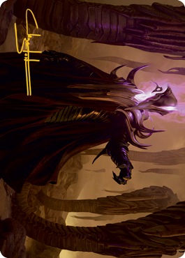 Extus, Oriq Overlord Art Card (Gold-Stamped Signature) [Strixhaven: School of Mages Art Series] - Magic: The Gathering - Card Brawlers | Quebec | Canada |