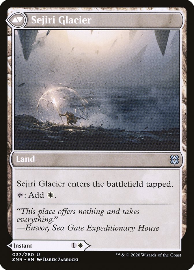 Sejiri Shelter // Sejiri Glacier [Zendikar Rising] - Magic: The Gathering - Card Brawlers | Quebec | Canada |