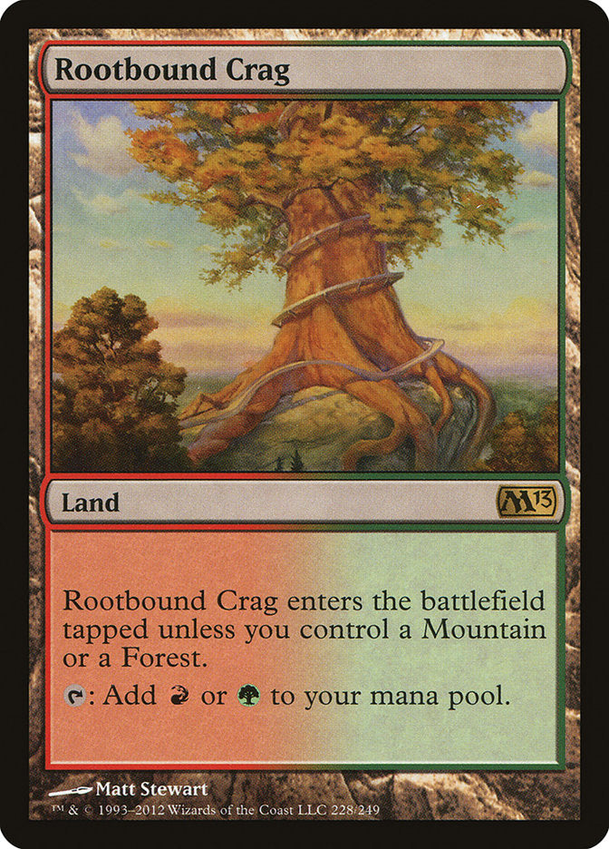 Rootbound Crag [Magic 2013] - Magic: The Gathering - Card Brawlers | Quebec | Canada |