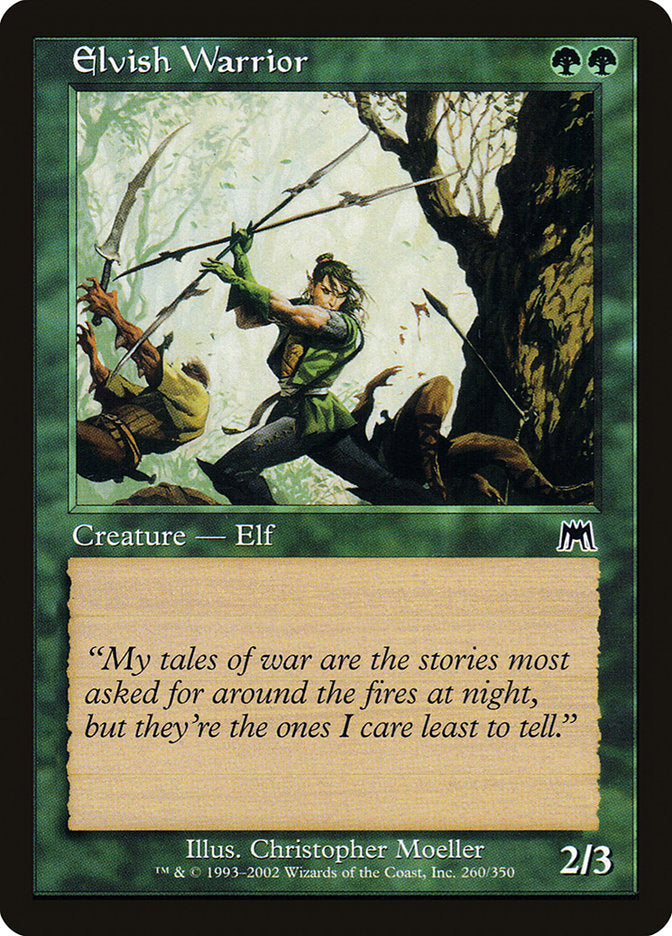 Elvish Warrior [Onslaught] - Magic: The Gathering - Card Brawlers | Quebec | Canada |