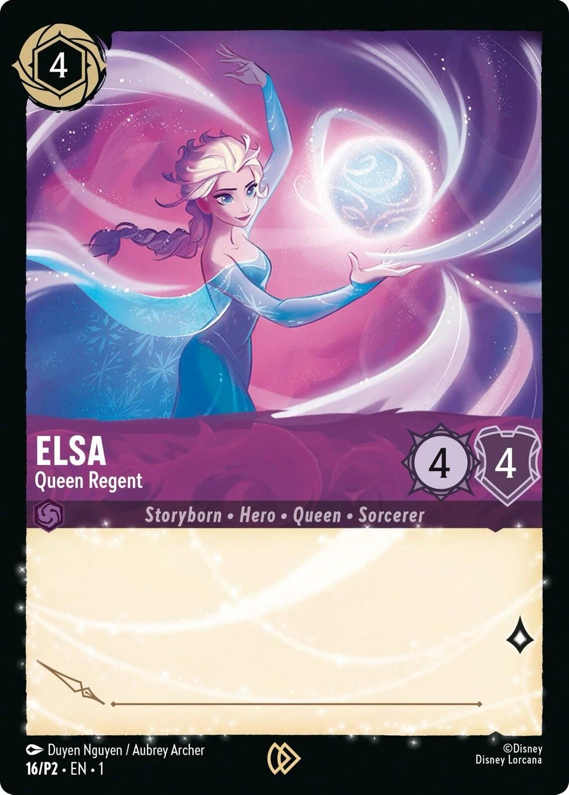 Elsa - Queen Regent (16/P2) [Promo Cards] - Disney - Card Brawlers | Quebec | Canada |
