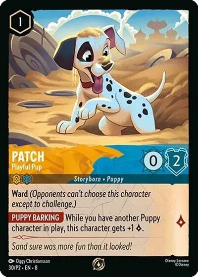 Patch - Playful Pup (30/P2) [Promo Cards] - Disney - Card Brawlers | Quebec | Canada |